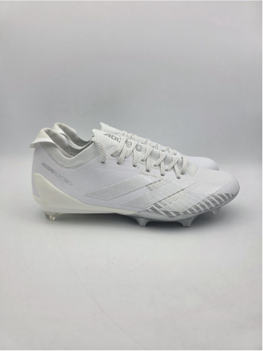 Adidas Adizero Electric + Men's Football Cleats IE6278 White Silver Size 8.5